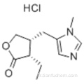 (+) - chlorhydrate de pilocarpine CAS 54-71-7